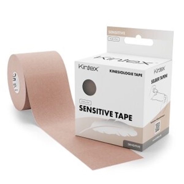 Bild von Kinesiologie Tape Kintex  "sensitive" 5cmx5m - beige